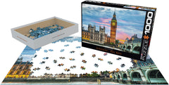 Eurographics Puzzle 1000-Pcs London Big Ben 6000-0764