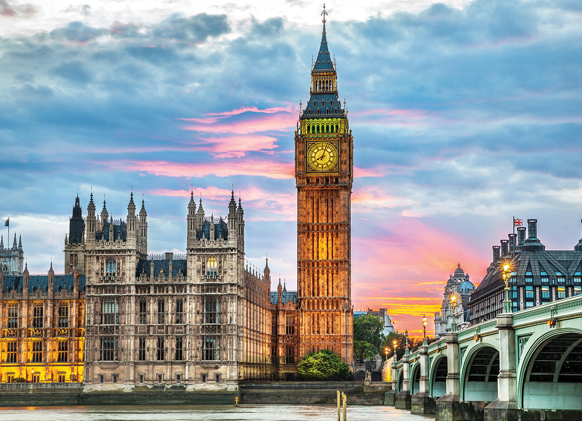 Eurographics Puzzle 1000-Pcs London Big Ben 6000-0764