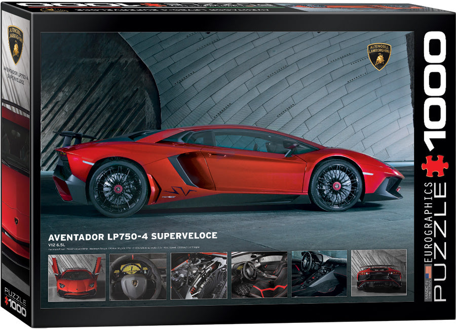 Eurographics Puzzle 1000-Pcs Aventador Lp 750-4 Superveloce 6000-0871