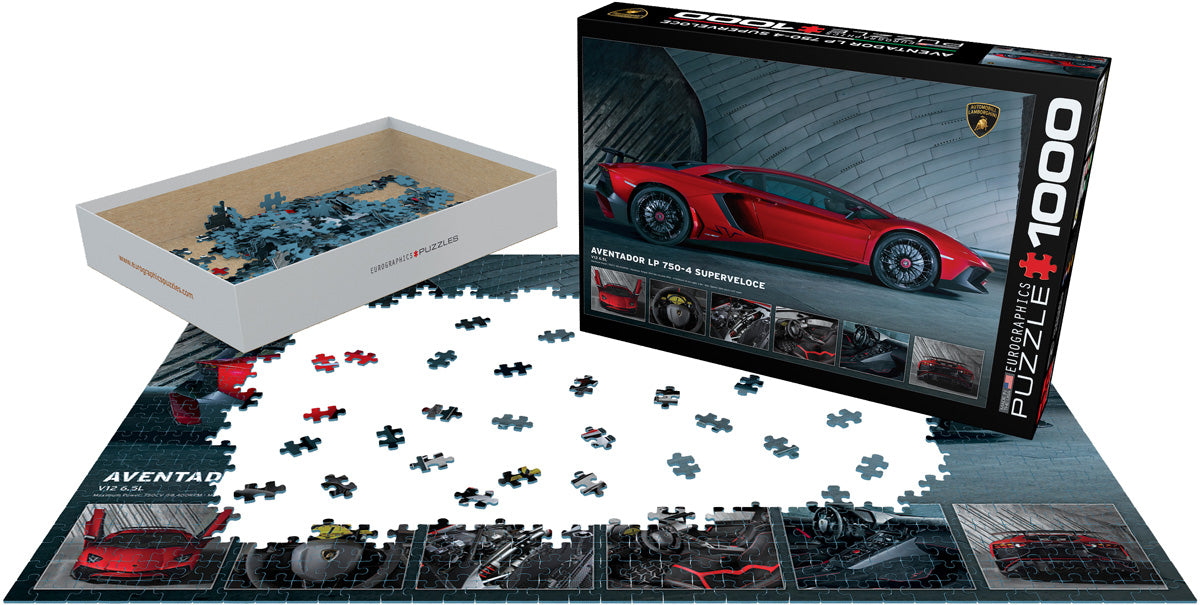 Eurographics Puzzle 1000-Pcs Aventador Lp 750-4 Superveloce 6000-0871