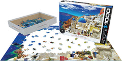 Eurographics Puzzle 1000-Pcs Oia Santorini Greece 6000-0944