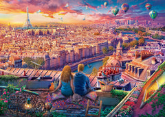 Eurographics Puzzle 1000-Pcs Paris Rooftop 6000-5886