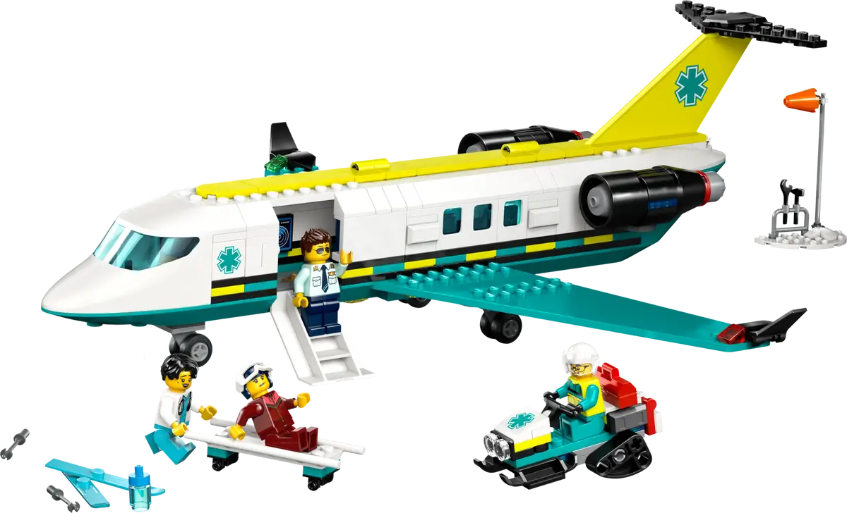 LEGO Emergency Air Ambulance Airplane 60465