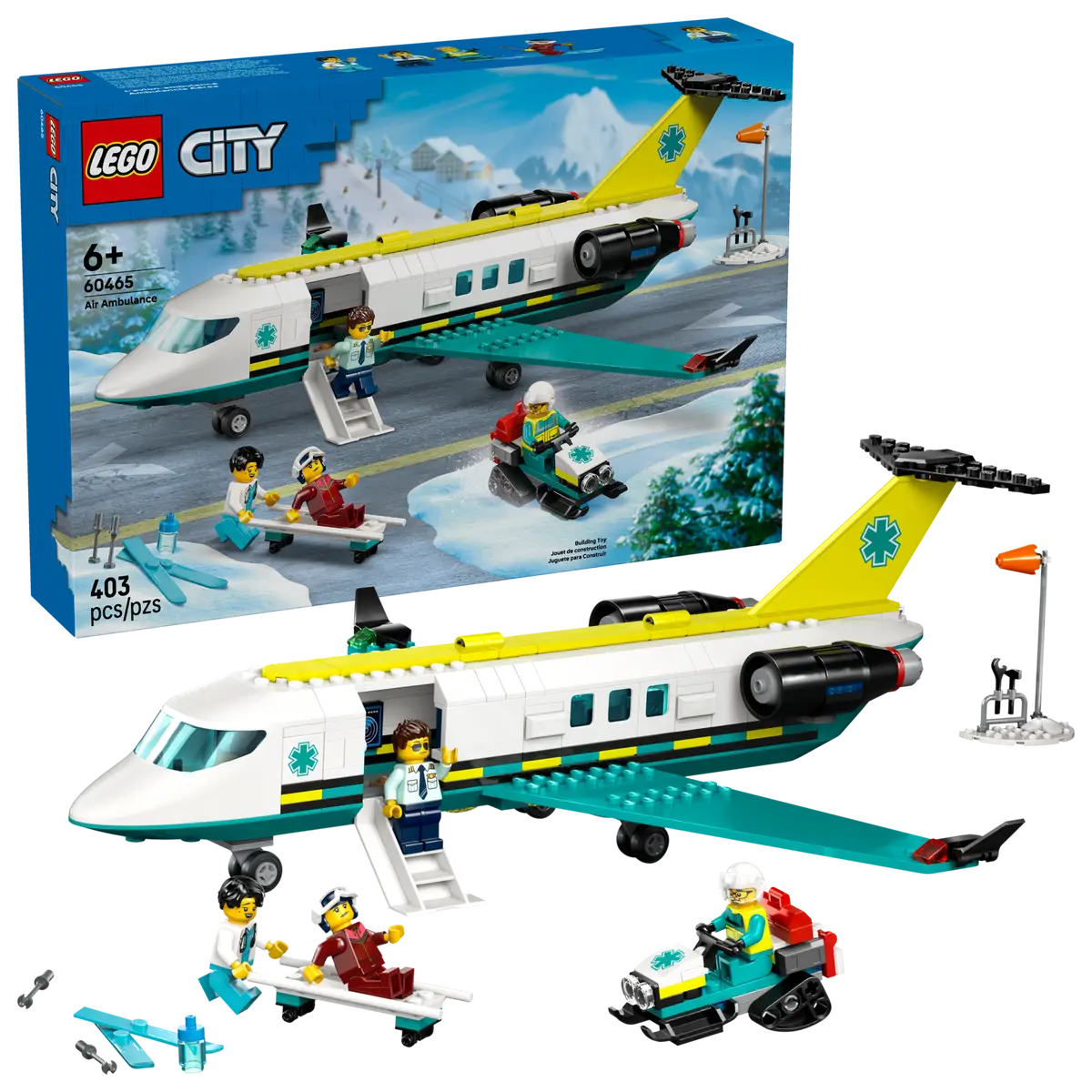 LEGO Emergency Air Ambulance Airplane 60465