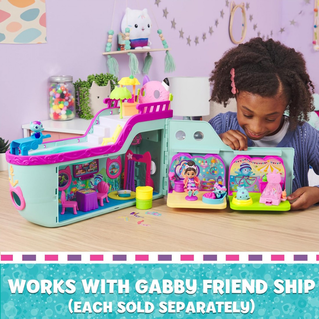 Gabby's Doll House Deluxe Room Set Asst. 6067359 - Colorland Toys