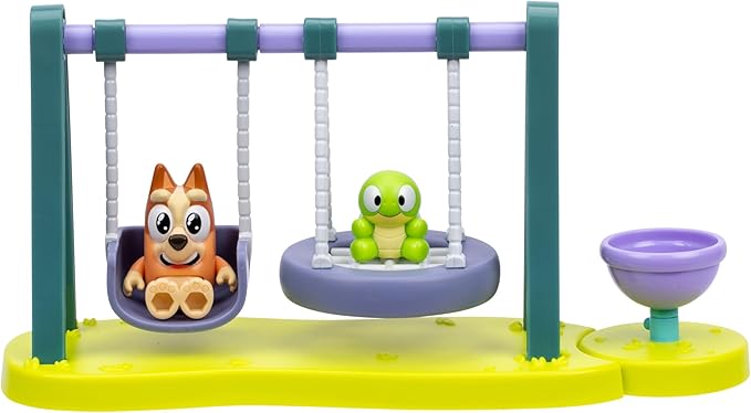 Bluey Series-12 Mini Playset Turtle Boy Playground 17978 - Colorland Toys