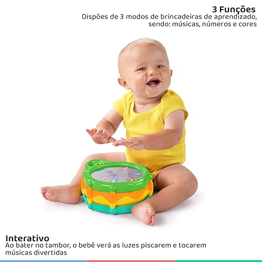 Bright Starts Light & Learn Drum 52179 - Colorland Toys