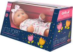 Dolls World Little Poppets 10inch Dlx Twin Bathable Vinyl Doll 78002