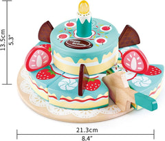 Hape Interactive Happy Birthday Cake E3180 - Colorland Toys