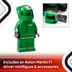 LEGO Aston Martin Aramco F1 AMR24 Race Car 77245 - Colorland Toys