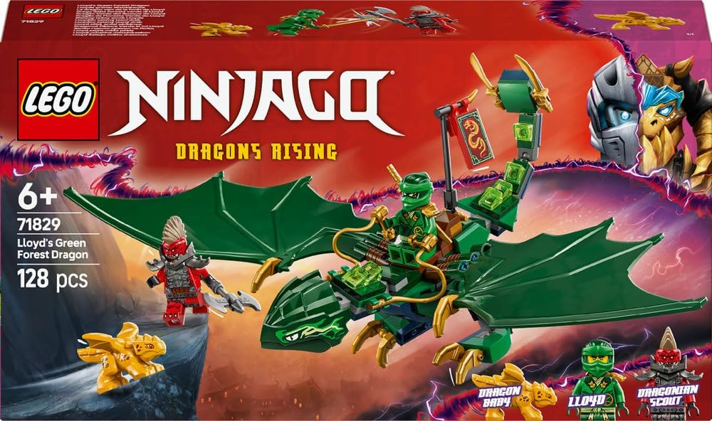 LEGO Lloyd'S Green Forest Dragon V29 6526900/71829 - Colorland Toys