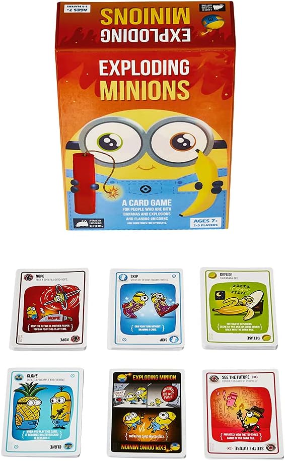 Exploding Minions Card Game by Exploding Kittens - Colorland Toys