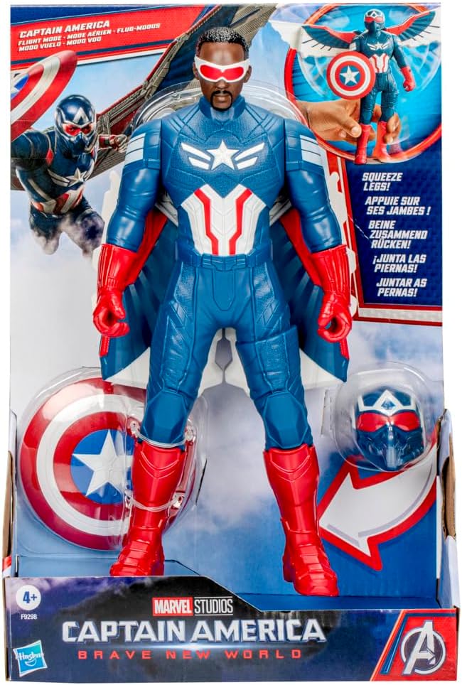 Avengers Flying Hero Mini Captain America - Colorland Toys