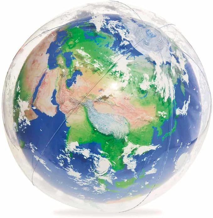 Bestway Earth Explorer Glow Beach Ball 61cm 31045