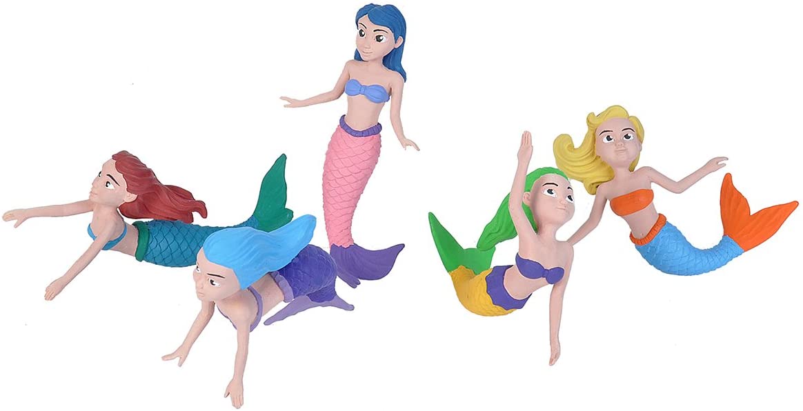 Wild Republic Polybag Mermaid 5pcs - Colorland Toys