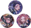 K-Pop Demon Hunters Badge Pack 3Pcs 81012