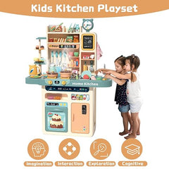 Children Music & Light Cooking Kitchen Play Set RX1800-1