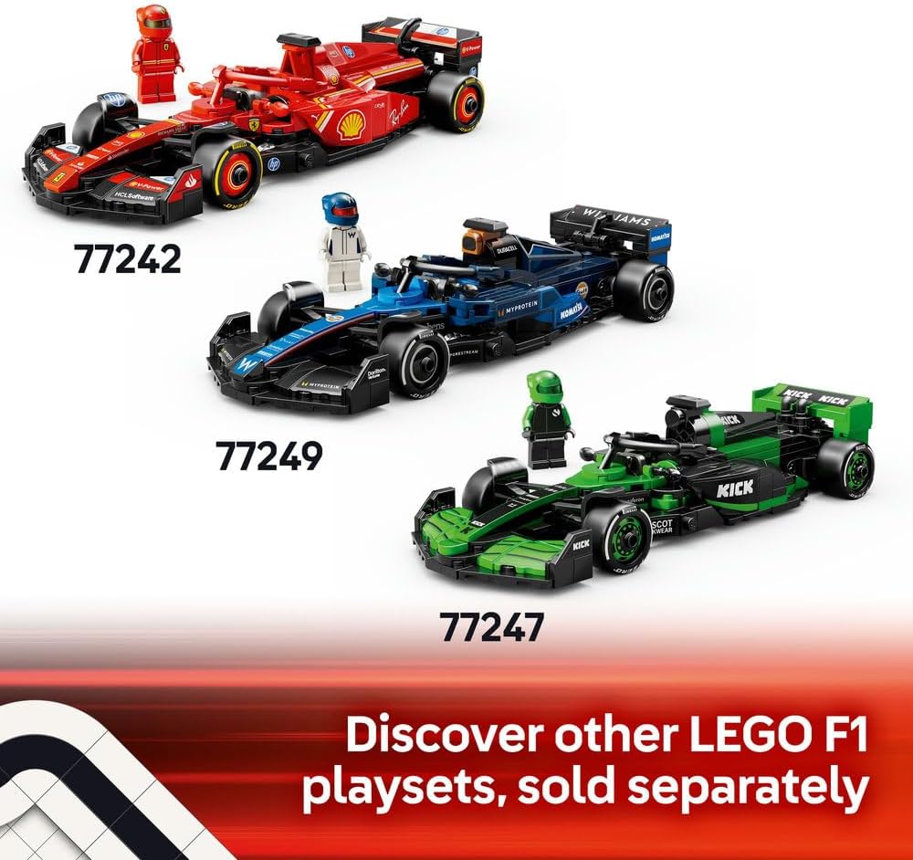 LEGO Aston Martin Aramco F1 AMR24 Race Car 77245 - Colorland Toys