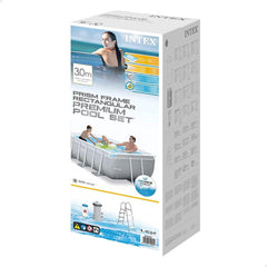 Intex Prism Rectangular Frame Pool Set 3.00x1.75x0.80cm