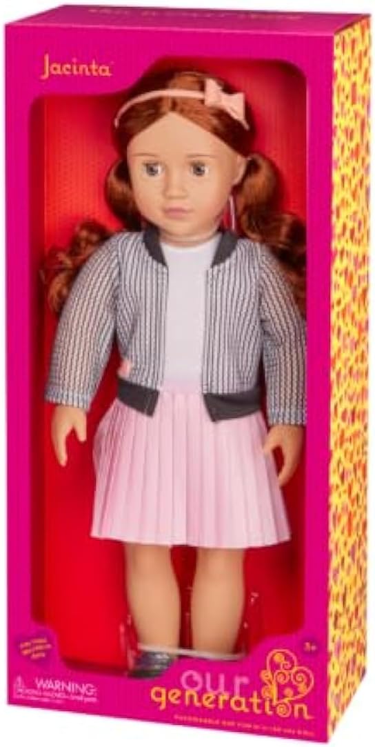Our Generation Jacinta Doll With Jacket And Skirt