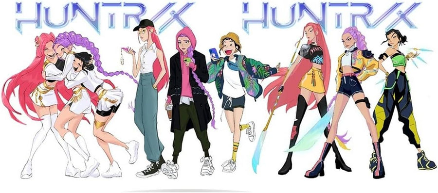 K-Pop Demon Hunters 11Oz White China Mug Huntrix 81009 — image 1
