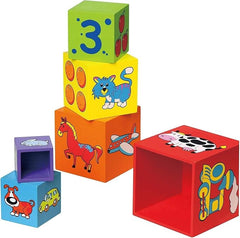 Viga Wooden Nesting & Stacking Blocks 59461