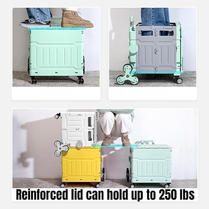 Folding Carriage 8IN Green
