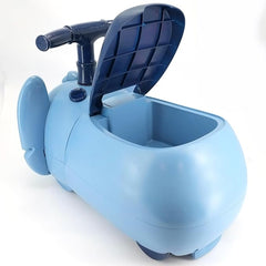 Kiddieland Lights 'N' Sounds Stitch Zoom Ride On 64691