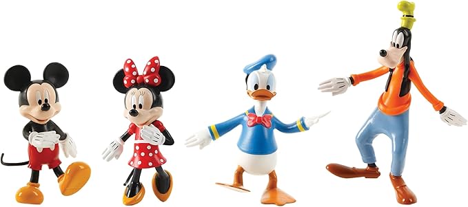 Flexfigs Mickey & Friends 4 Character Pack Asst TCG-55041 - Colorland Toys