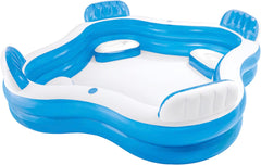 Intex Swim Center Family Lounge Pool 2.29mx2.29mx66cm 56475