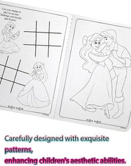 Skoodles Disney Princess Activity Book with Wooden Stampers