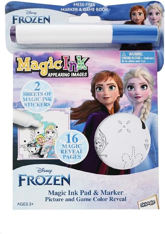 Skoodles Frozen Magic Ink Book