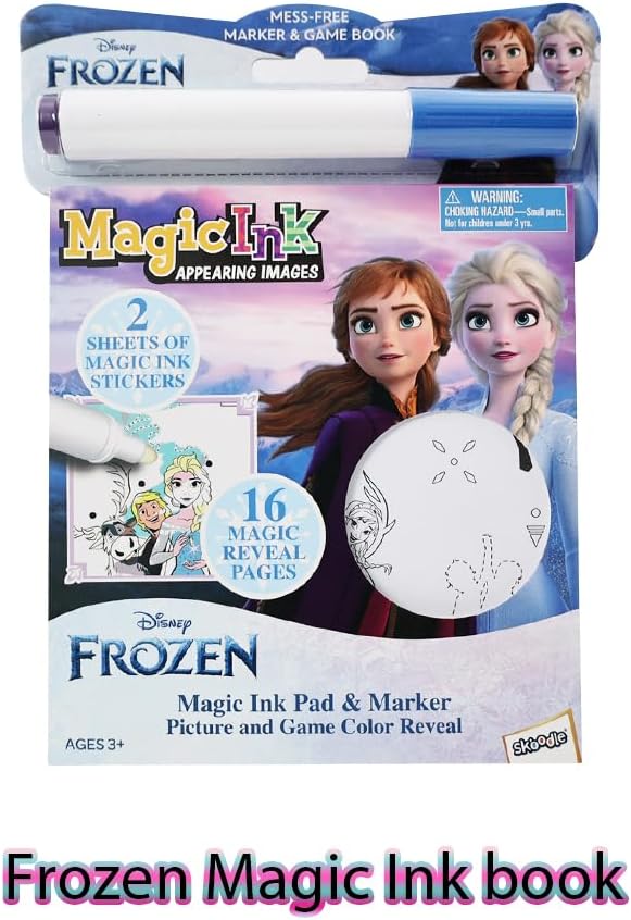 Skoodles Frozen Magic Ink Book