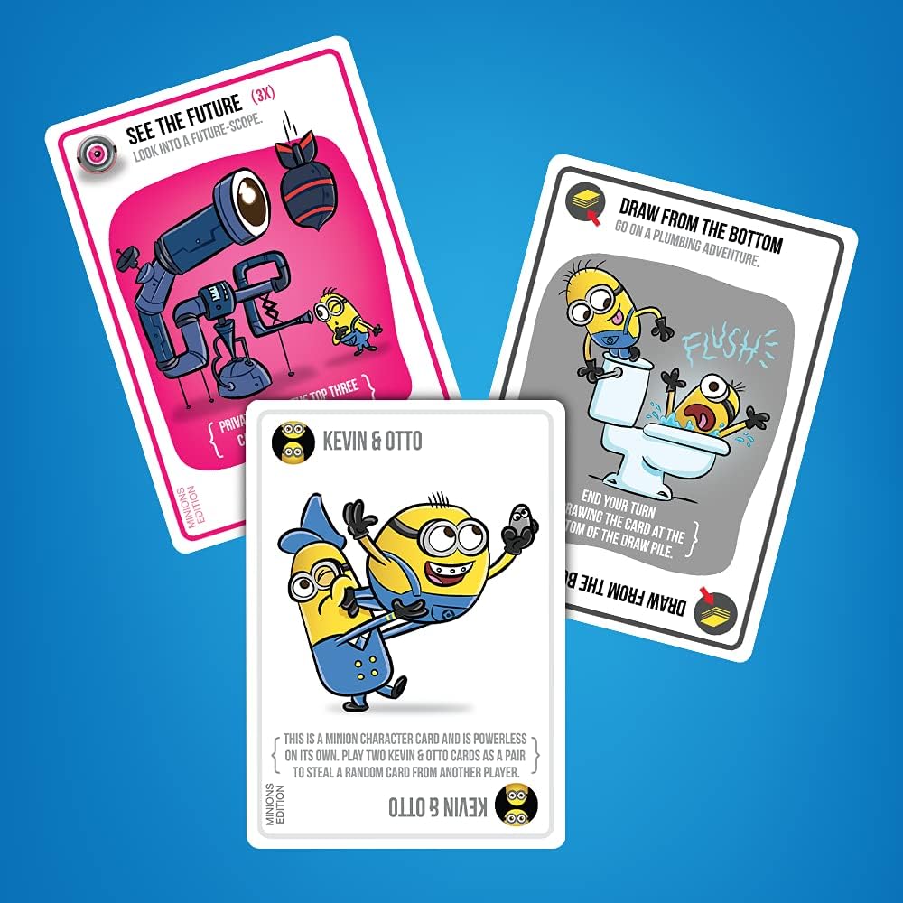 Exploding Minions Card Game by Exploding Kittens - Colorland Toys