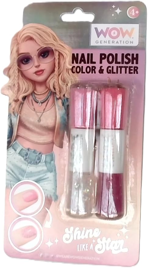 WOW Generation Nail Polish Glitter And Color WOW00013