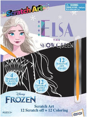 Skoodles Frozen Scratch Art