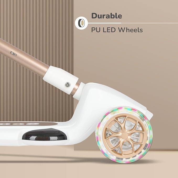 Kids Scooty White/Gold ST8106