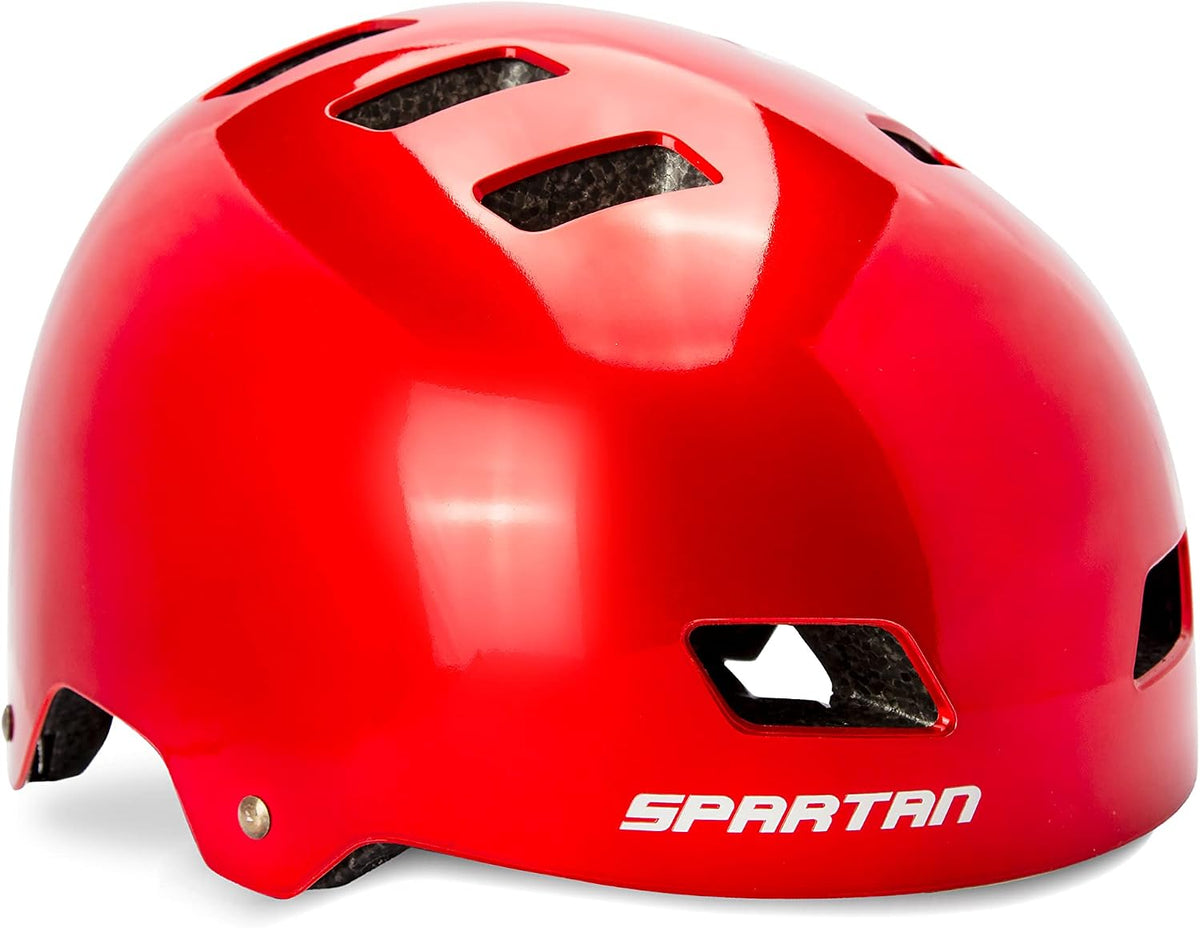 Spartan Mirage Jr Skate Helmet - Satin Red S/M-53-56 cm SP-9088 — image 2