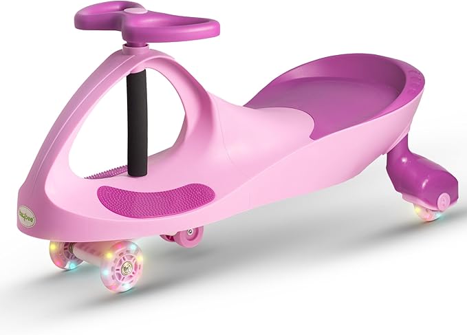 Swing Car With Light Purple/Pink