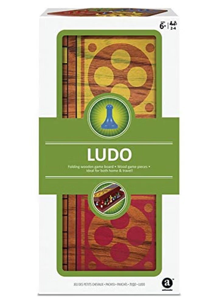 Ambassador Folding Wood Ludo Set TG1902 - Colorland Toys