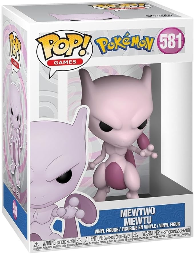 Funko Pop! Games Pokemon Mewtwo FU63254