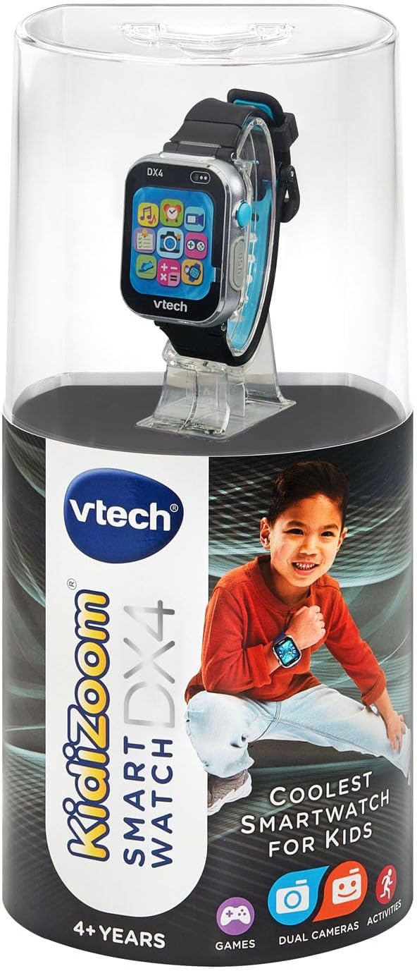 VTech Kidizoom Smart Watch Dx4 Black VT80-575230 - Colorland Toys