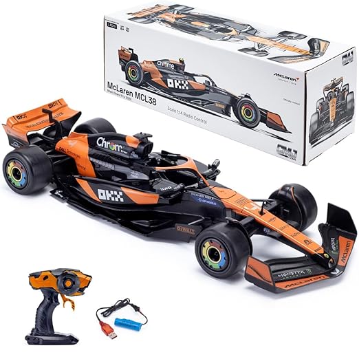 RW Mclaren MCL38 Miami Grand Prix RC Car 1:14 Scale 39214 - Colorland Toys