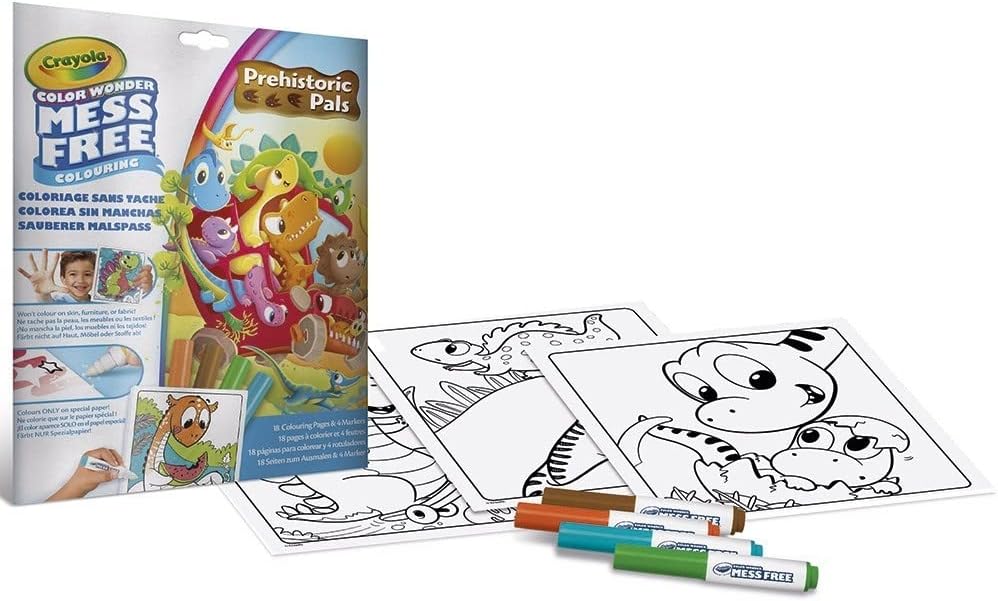 Crayola Color Wonder Coloring Set Prehistoric Pals