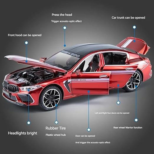 Pullback Diecast Car BMW Manhart M308