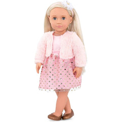 OG Doll with Pink Glitter Dress Millie - Colorland Toys