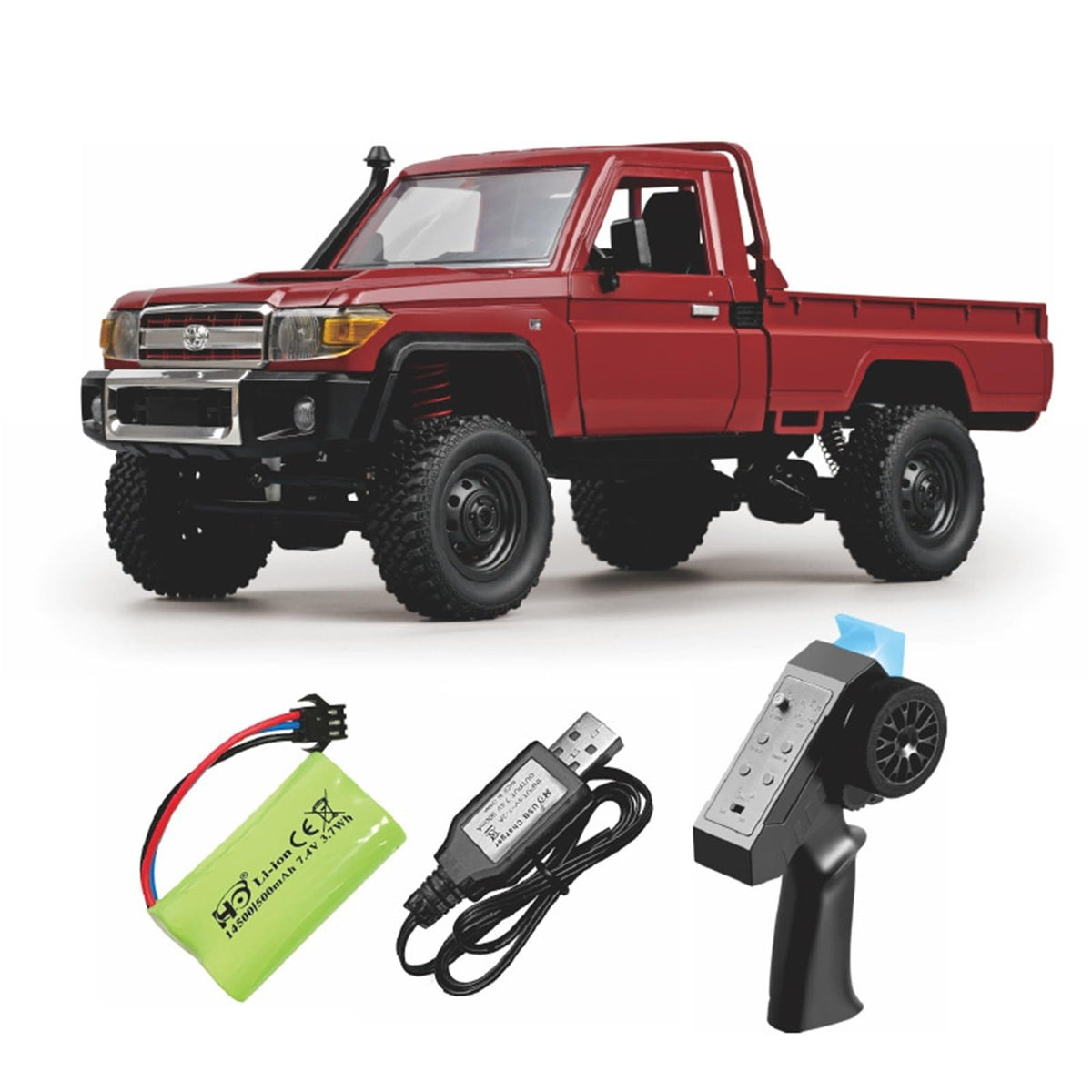 Toyota Land Cruiser LC79 4x4 RC Truck 1:12 | MN-82 - Assorted