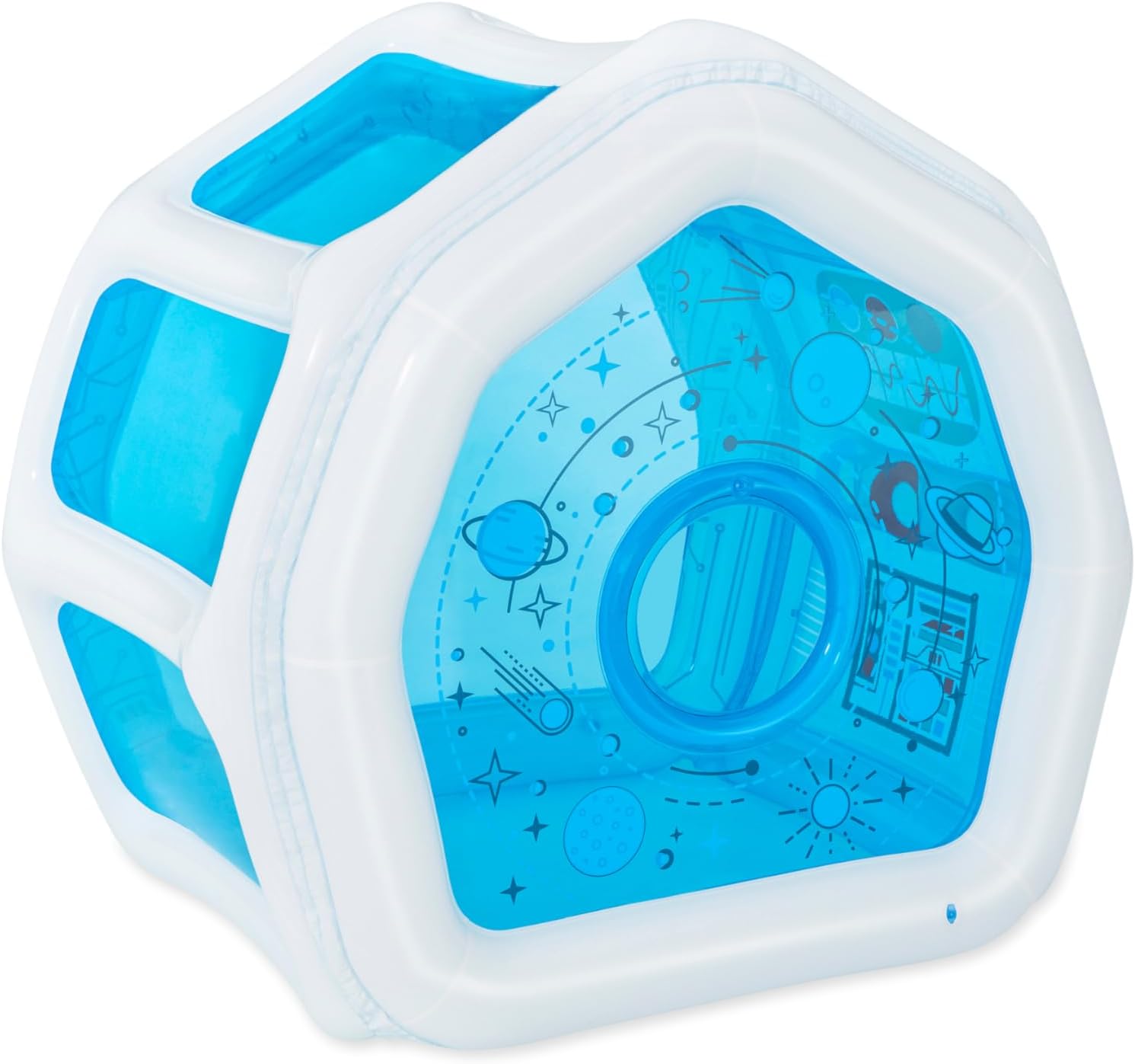 Bestway Space Station Exploration Kids Inflatable Play House 1.25m x 1.05m x 1.17m 52632