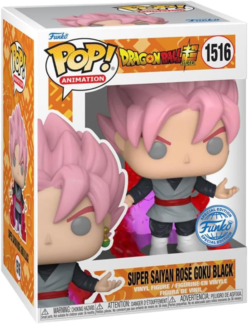 Funko Pop Animation Dragon Ball Super Goku Rose Black Exclusive FU76944 — image 1
