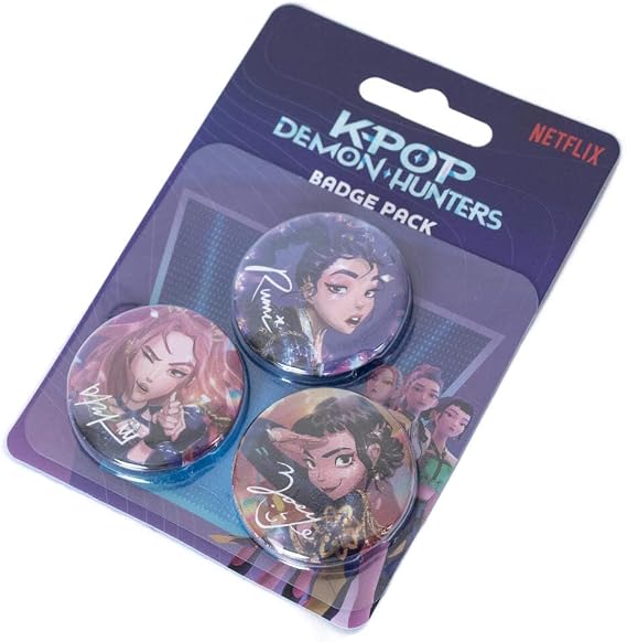 K-Pop Demon Hunters Badge Pack 3Pcs 81012 — image 3